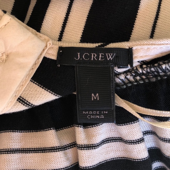 J. Crew Villa Striped Black Tank Summer Dress - Picture 8 of 8
